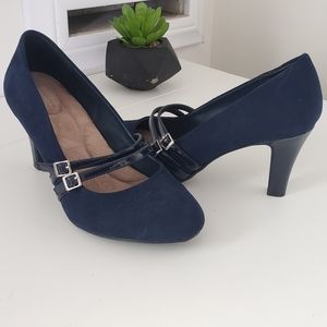 Giani Bernini Women's Pumps blue suede